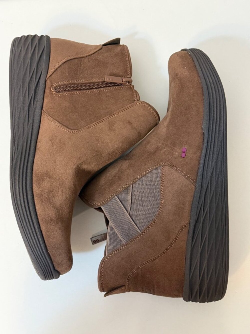 Ryka Noelle 2 Boot Water Repellent Women sz 12W Brown NWOT - Picture 6 of 10